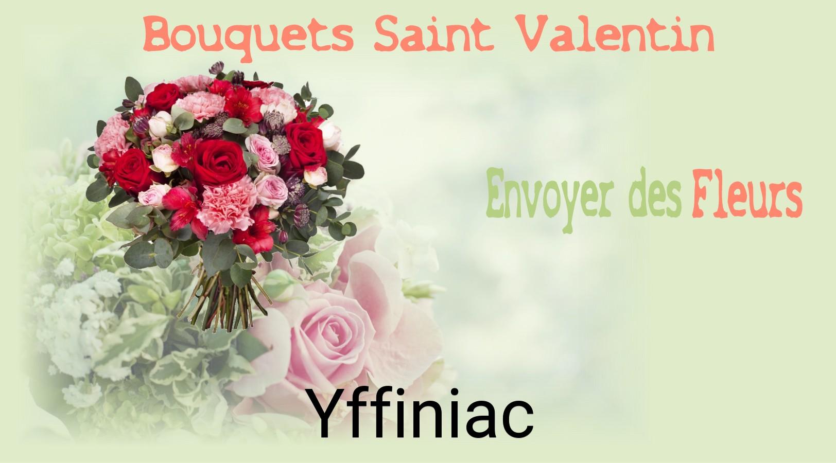 Roses de Saint-Valentin livrées à Yffiniac